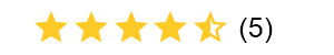 Star rating of the product